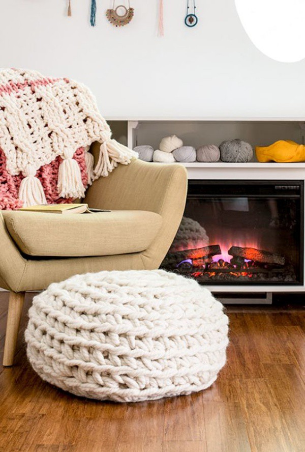 Những ý tưởng trang trí nhà bằng len cho không gian sống mùa đông vừa đẹp vừa ấm - Ảnh 12.
