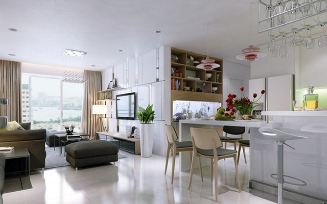 Chiêm ngưỡng những thiết kế bếp đẹp và hiện đại cho nhà chung cư - Ảnh 5.